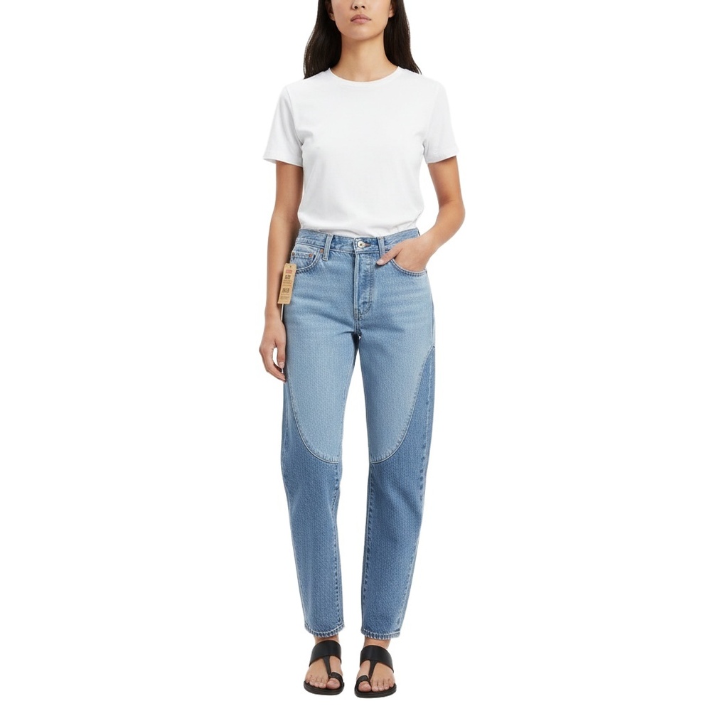 Levi’s 501 Original Jeans NWT Two Tone Blue Women’s 25x30 100% Cotton Straight